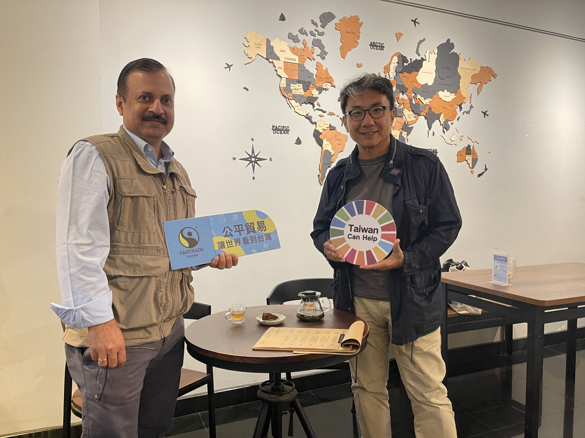 公平貿易稽核員訪大稻埕店