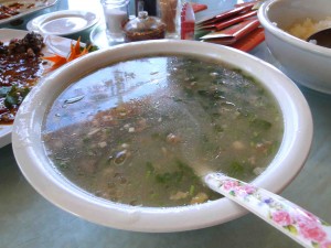 崗諾爾餐廳的西湖牛肉羹